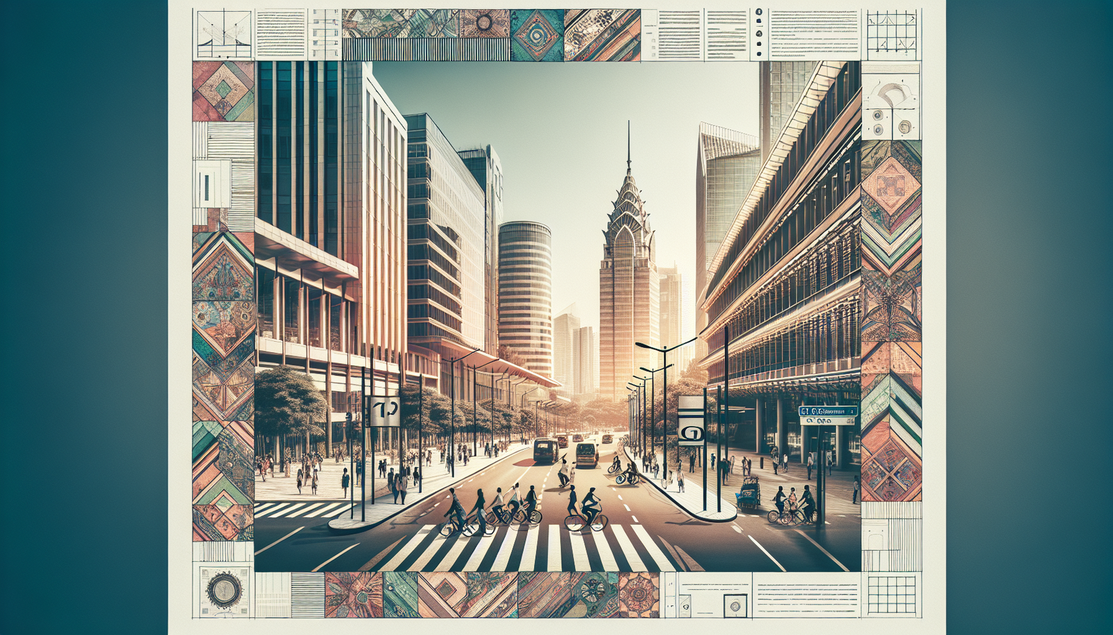 Vista do bairro de Pinheiros em São Paulo, um local ideal para abrir uma empresa.