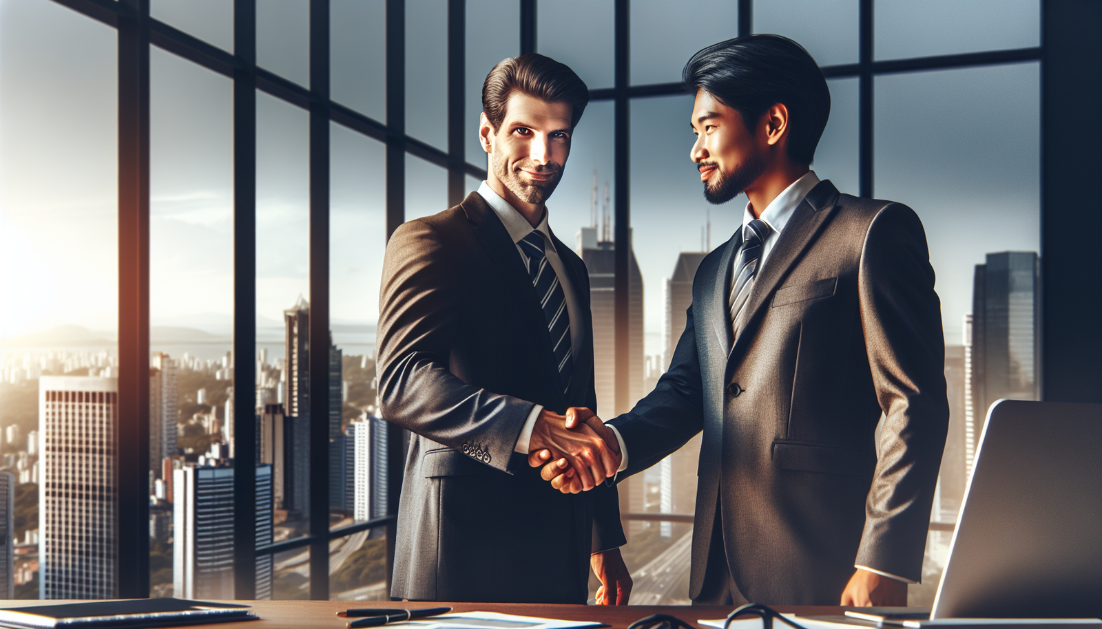 Empresário do Itaim Bibi fechando parceria para trocar de contador com a GG Contabilidade.